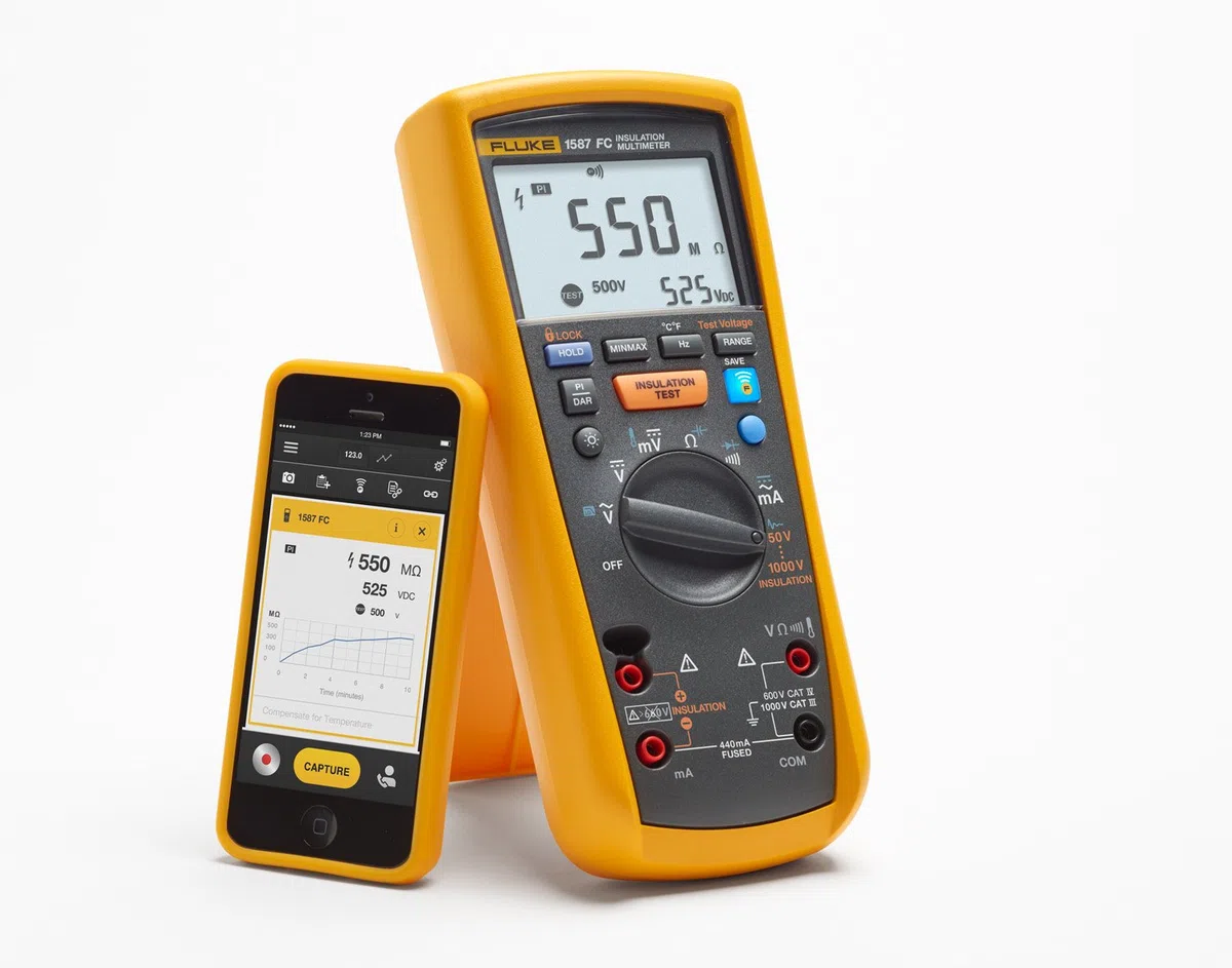 2-IN-1 Isolations-Multimeter mit Stromzange i400