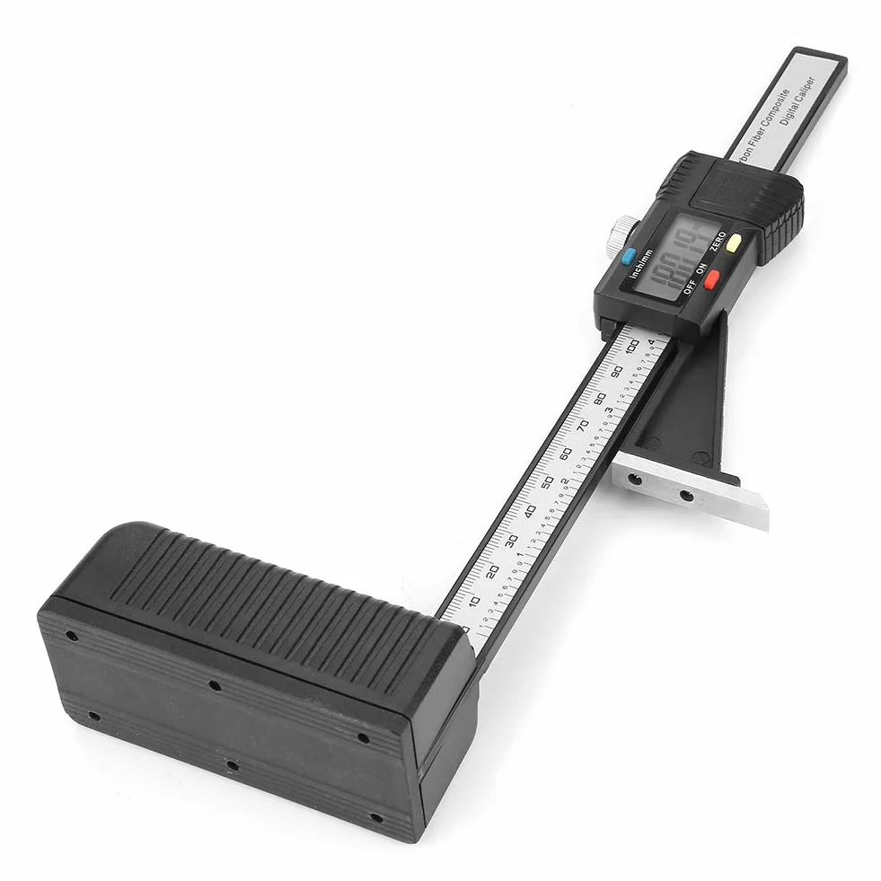 Ausla Höhenreißer Digital Digitales Höhenmessgerät Digitales Messgerät 0-150 Mm Magnetisches Elektronisches Höhenmessgerät mit Hartmetall-Anreißnadel mit Sockel