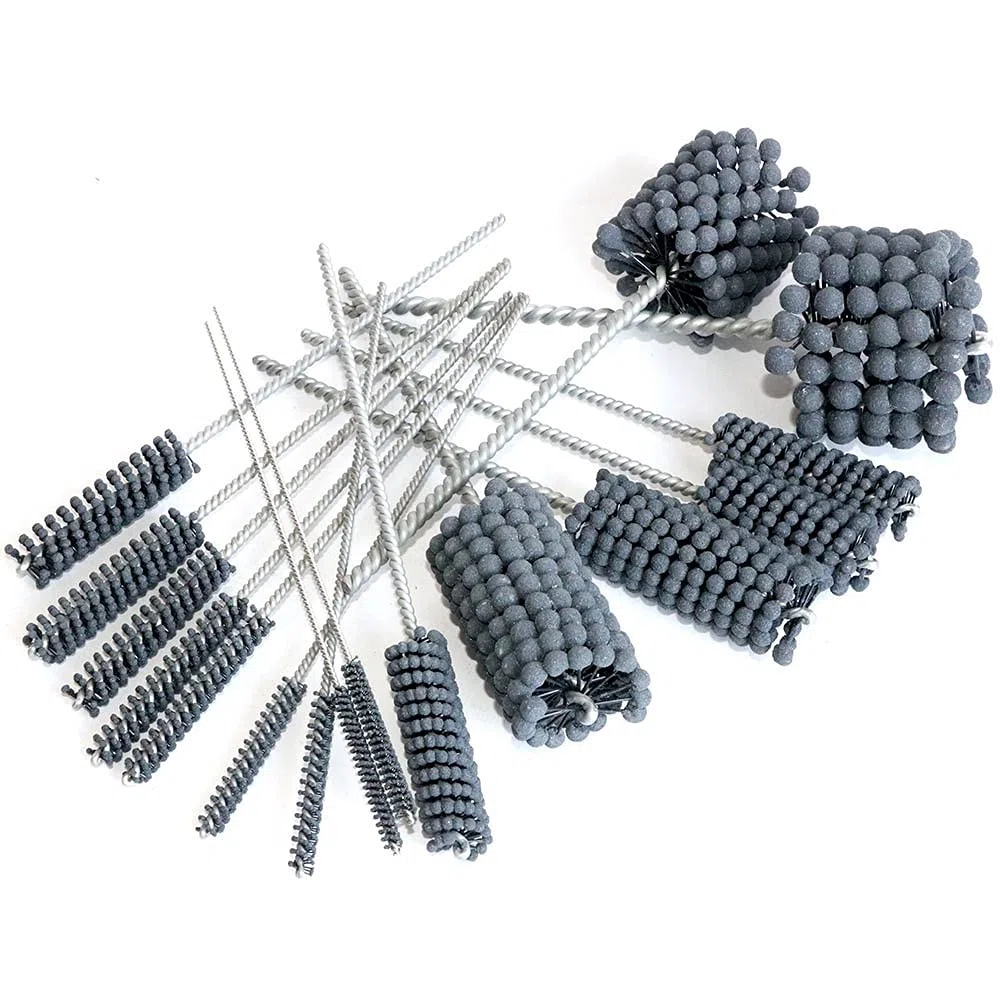 1 Stück Schleifkugel-Entgratbürsten-Schleifkopf-Rohr Polierbürste Rohrbürste (Grit : 6mm)