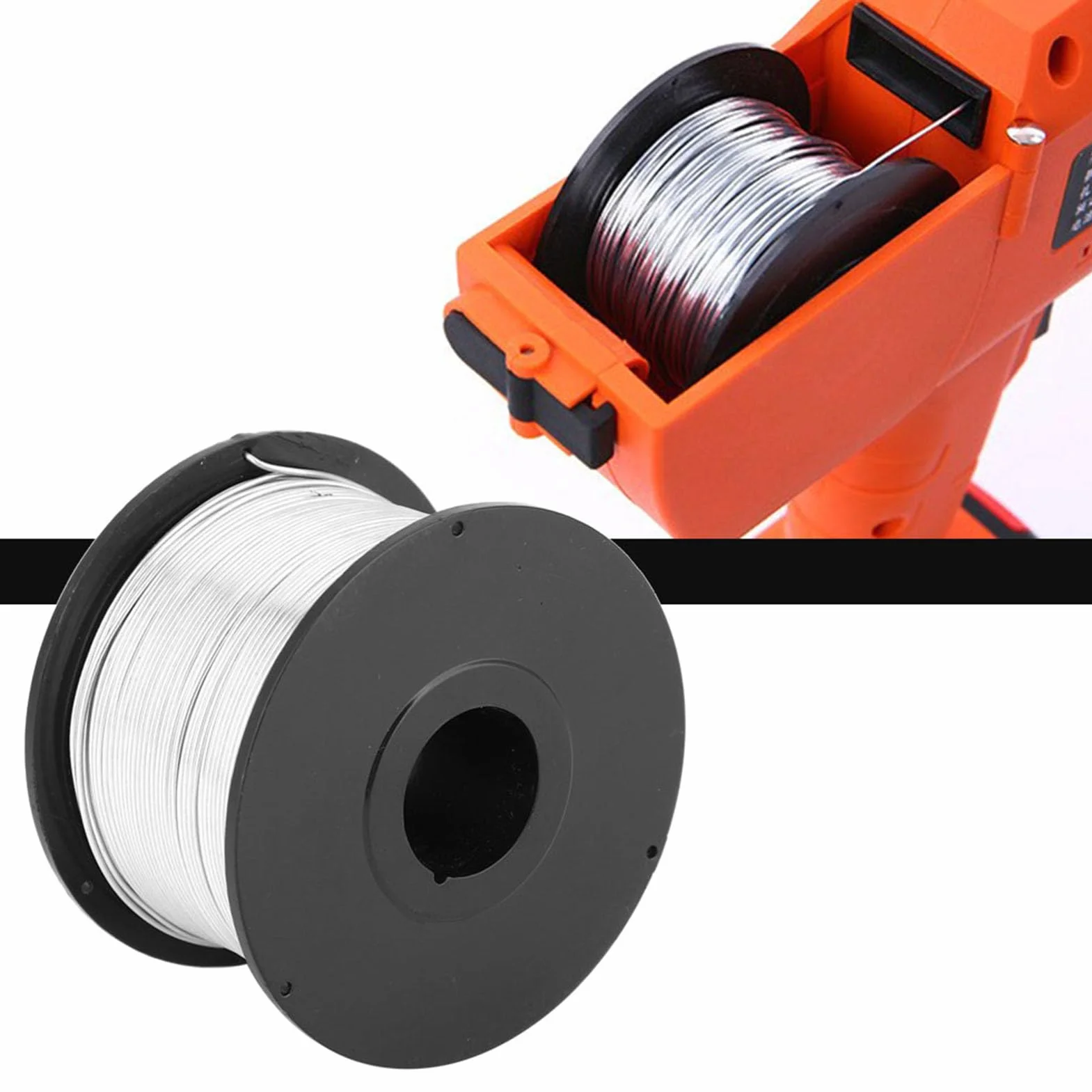 Bewehrungsdrahtspule, 4 Rollen 110 m 0,8 mm Bindedraht Stahlbewehrungsdrahtspule für automatische Bewehrungsbindemaschine