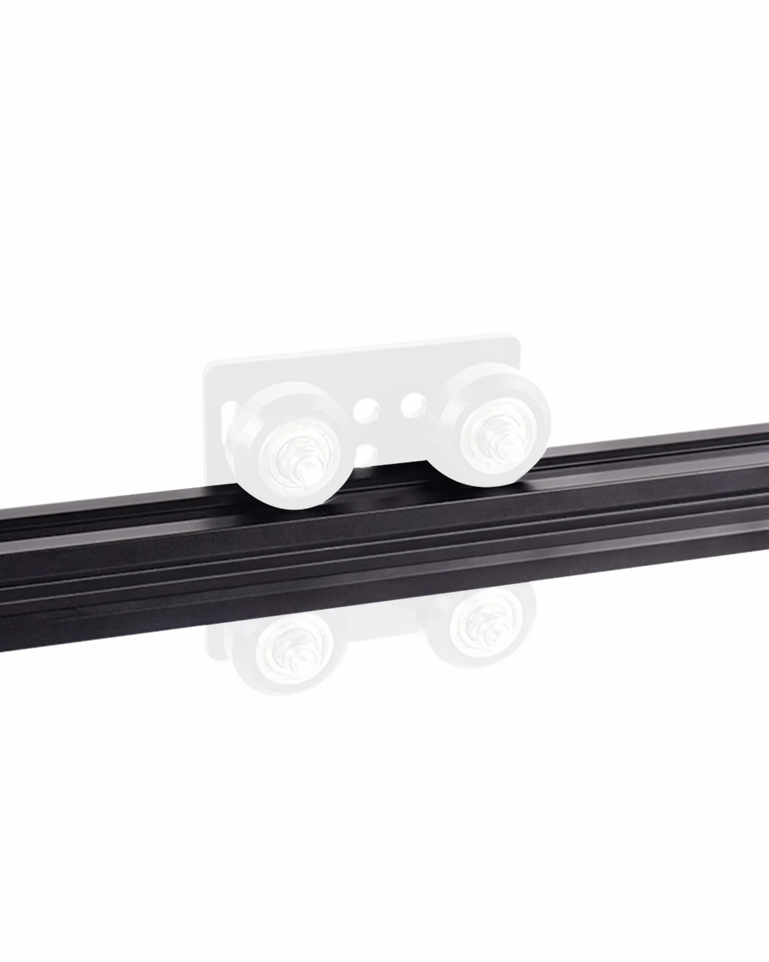 4 Stück 2020 V Typ Schwarz Europäischer Standard Eloxierte Linearschiene Aluminiumprofilextrusion für DIY 3D-Drucker und CNC-Maschinen (600mm, 2020 V Typ)