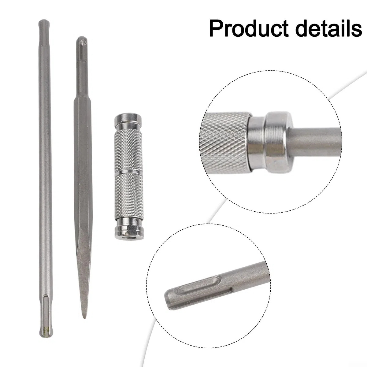 SDS-Plus-auf-SDS-Plus-Adapter mit 26 cm Verlängerungsstange, elektrisches Verlängerungsset für Bohrhammer, Bohrer, Lochsäge