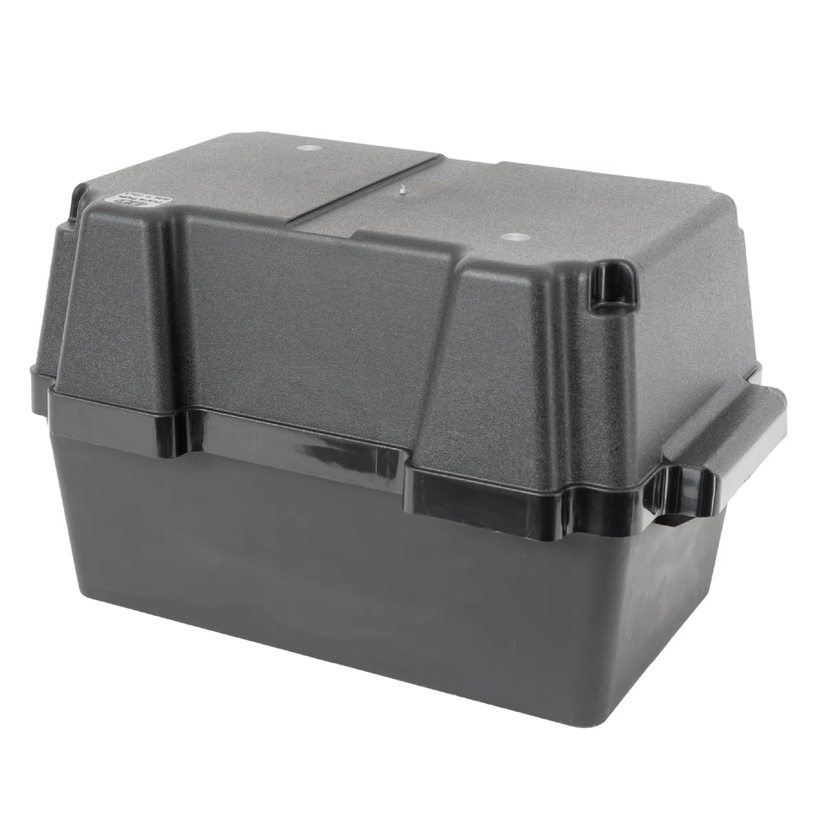 Batteriebox | schwarz | für 100 Ah Batterien für Boot, Schiff oder Yacht