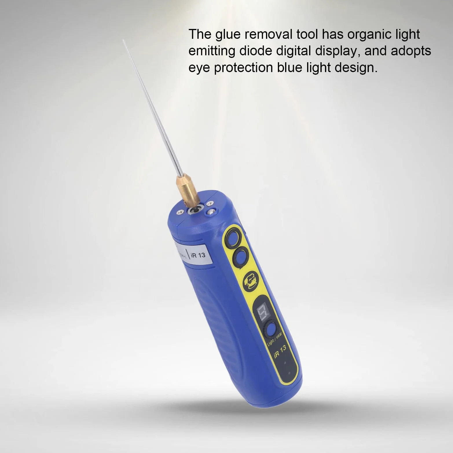 LCD Screen Glue Remover, Elektrisches Entfernungswerkzeug für Handy-Bildschirmtrockenkleber, 4 einstellbare Geschwindigkeiten, OLED Digitalanzeige