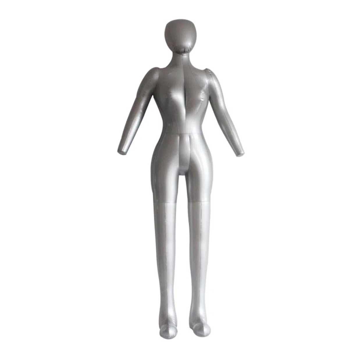 Aufblasbare Ganzkörperpuppe für Damen 165cm Weiblicher Ganzkörper Aufblasbare Schaufensterpuppe Hemd und Hose Schaufensterpuppe