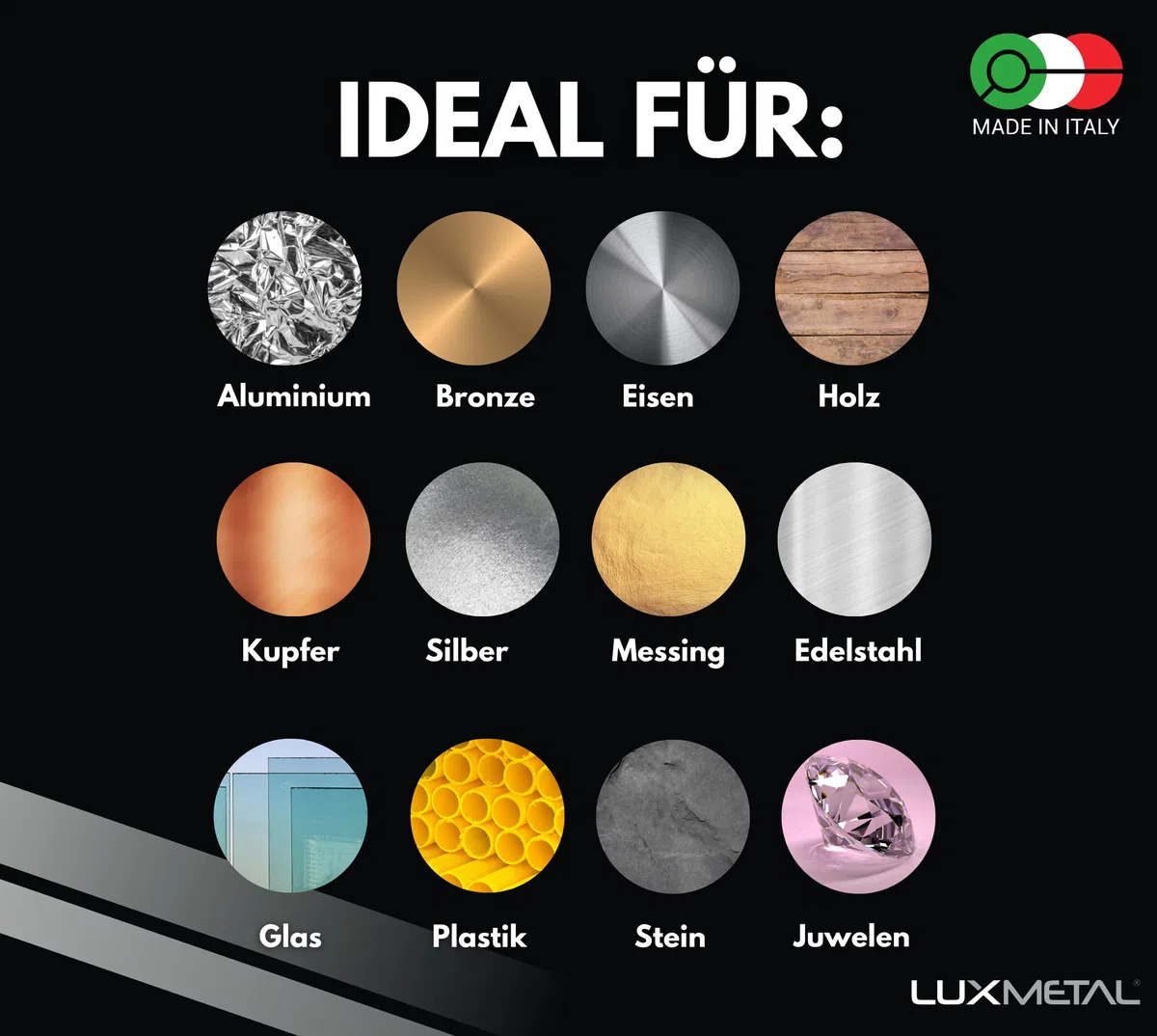 3 Polierpaste 350 g (FL-C-J) Ultrafein Fein Mittel Schleifpaste Für spiegelnden Glanz Auf Edelstahl, Aluminium Messing Chrom Holz Marmor und Weitere Metall, Perfekt Zum Polieren von Messern