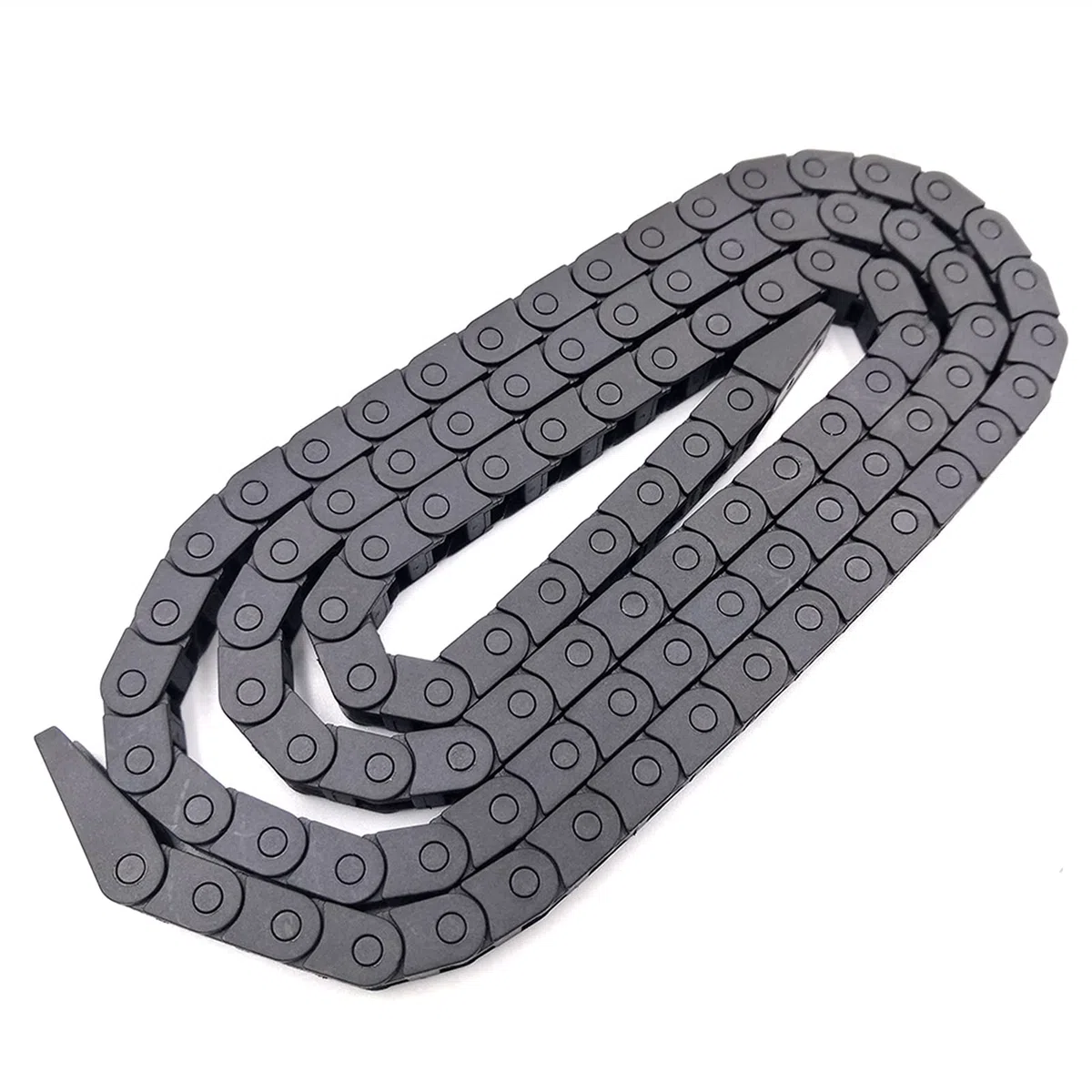Energiekette Schleppkette 1 Meter 5x5mm Drahtträgerkabelschleppkette für CNC Router Graviermaschine Roller Kunststoffübertragungstanks Schleppkette DrahtträGer (Inner Size : 5X5 mm)