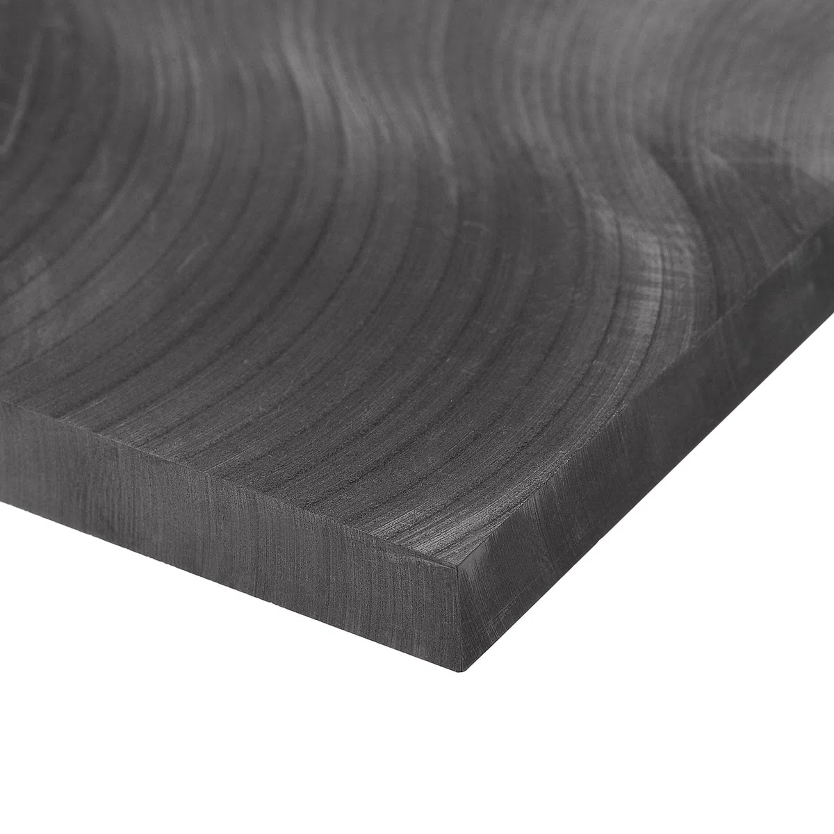 sourcing map 1Stk. Graphitplatte 100mmx100mmx10mm Graphit Rohblock für experimentelle Elektrode Elektrolyse Galvanisieren Schwarz