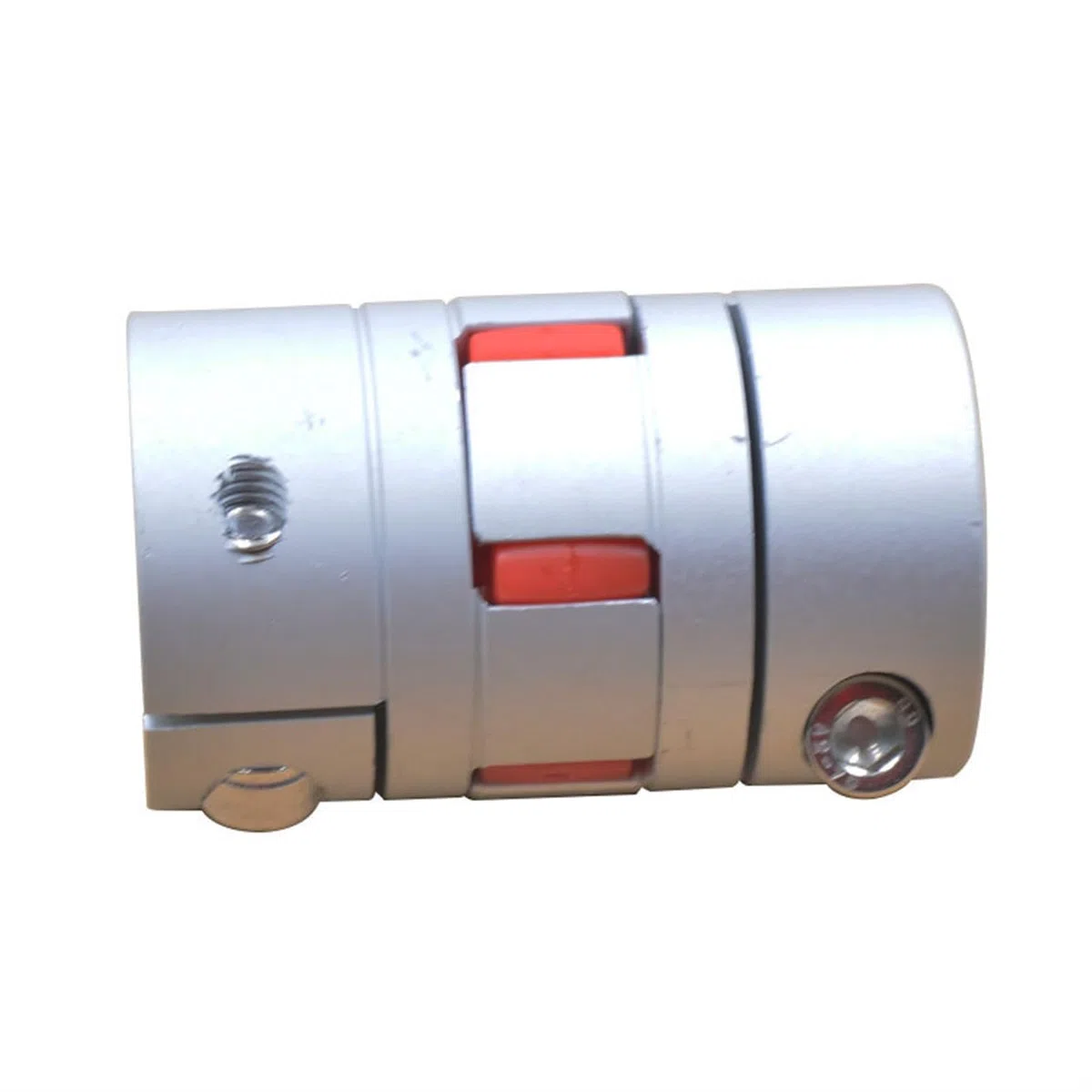 Flexibler Verbinder 1 Stück CNC-Aluminiumlegierung D40 L65 Wellenkupplungsbacke Flexible Pflaumenkupplung Spinnenkupplung Innenloch 10 mm bis 20 mm Klemmverlängerung(14mm to 24mm)