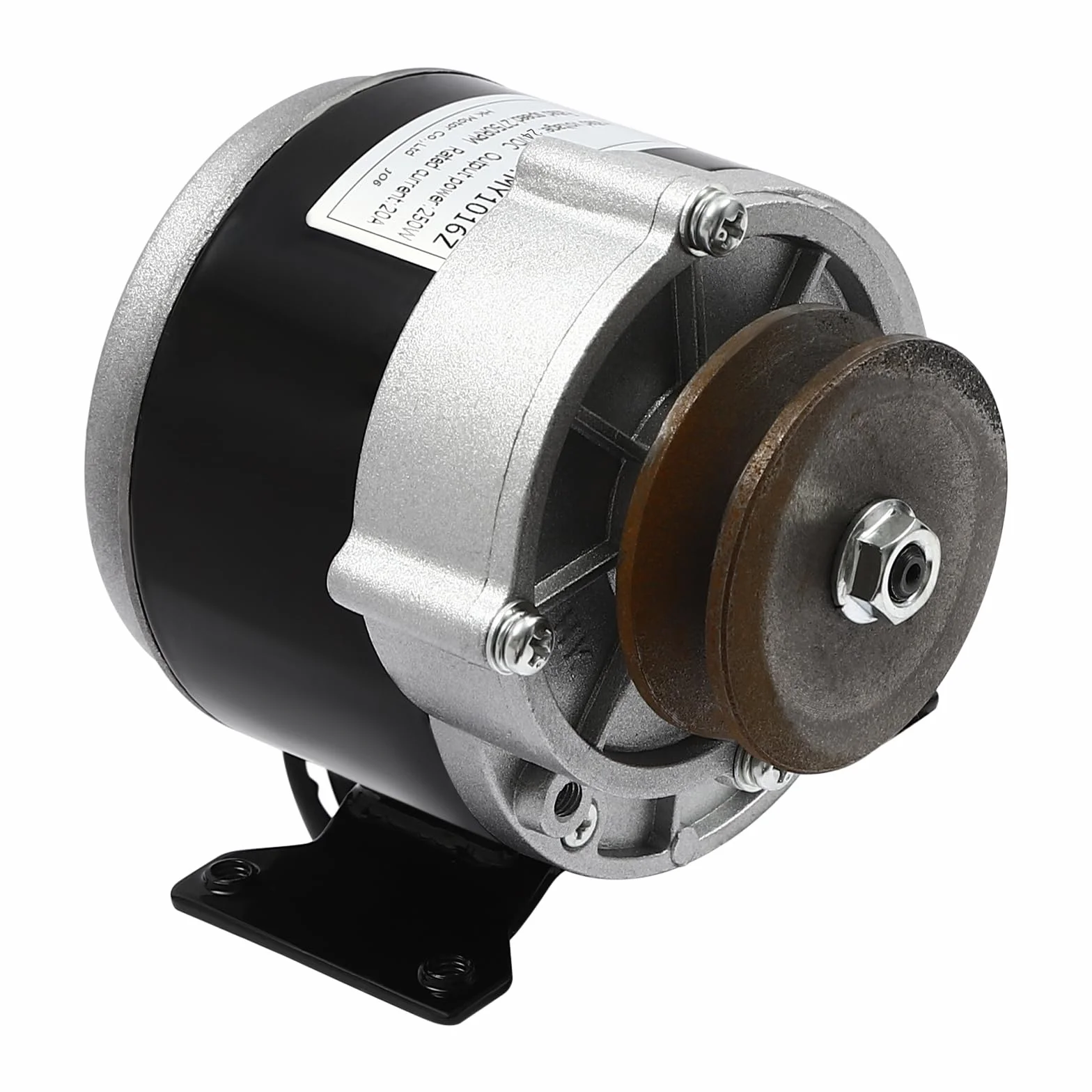 Untersetzungs-Elektromotor Getriebemotor Elektromotor Geschwindigkeitsreduzierung Motor DC-Motor-Untersetzungsgetriebe 12V/24V/36V DC 250W für Go-Kart Roller und E-Bikes (24V)