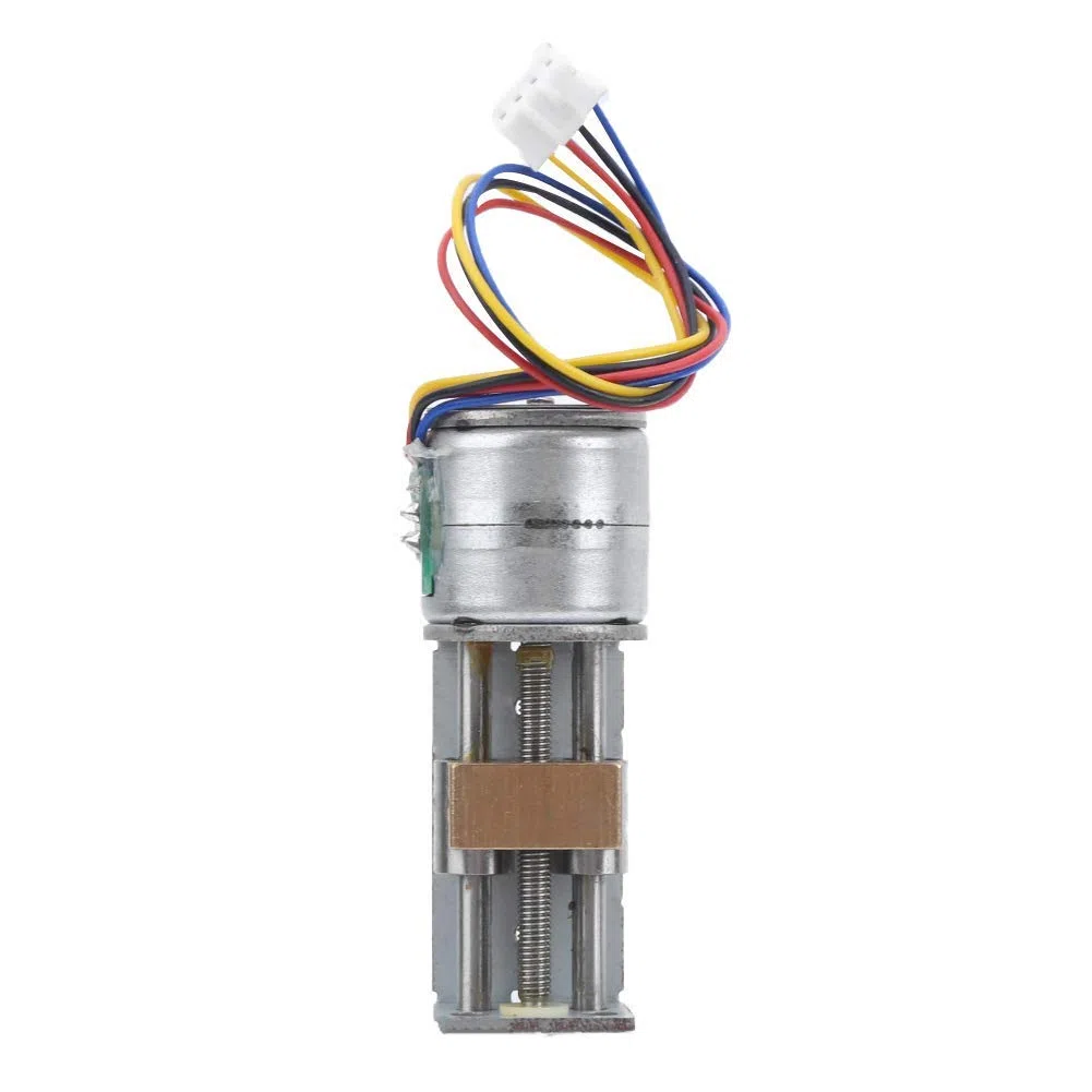 Schrittmotor mit Mini-Linear-Leitspindelmutter-Schieber, 20 mm bewegliche Schubmotoren Gleitführungsschiene CNC-Schraube für CNC-Fräser Engrvaving Fräsmaschine