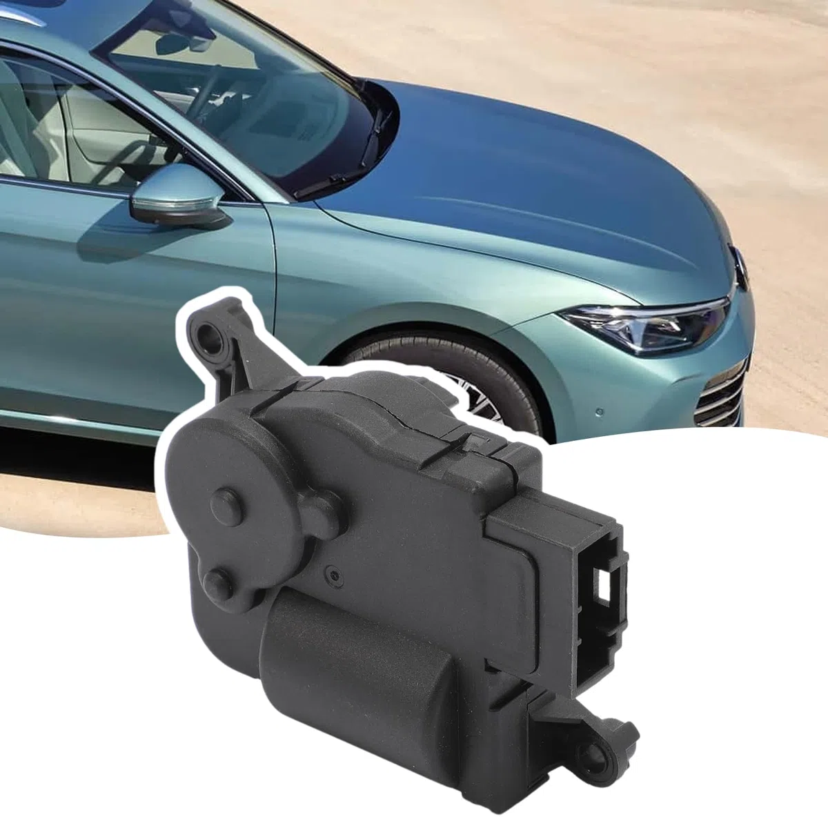 Stellelement Stellmotor Heizung Klimaanlage 5Q0907511A Kompatibel mit Golf A3 Q2 TT Ateca Leon Karoq Superb III A-r-t-e-o-n P-a-s-s-a-t T-i-g-u-a-n T-o-u-r-a-n T-R-O-C 2012-2019 604-822