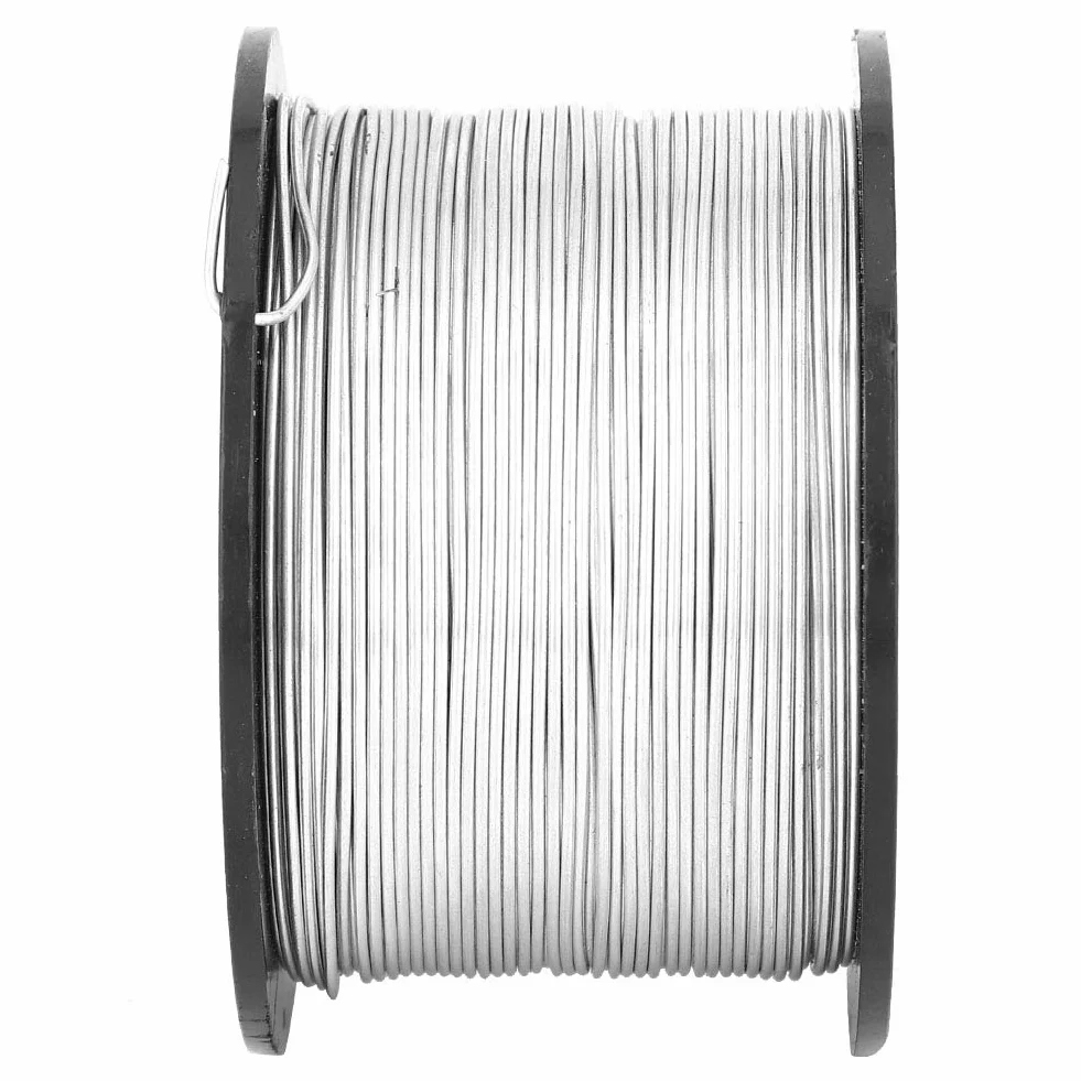 Ejoyous 4 Rollen Tie Wire Coil, 110m 0.8mm Bindedraht Stahl Bewehrungsdrahtspule für automatische Bindemaschine Elektrische Geräte liefert Reinforcement Tying Wire