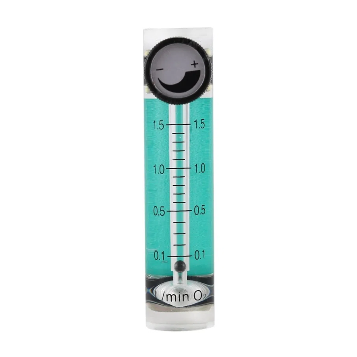 Wasserzähler, 2X 0,1-1,5LPM 1,5L Sauerstoff Durchflussmesser Durchflussmesser Mit Regelventil For Sauerstoff Luft Gas