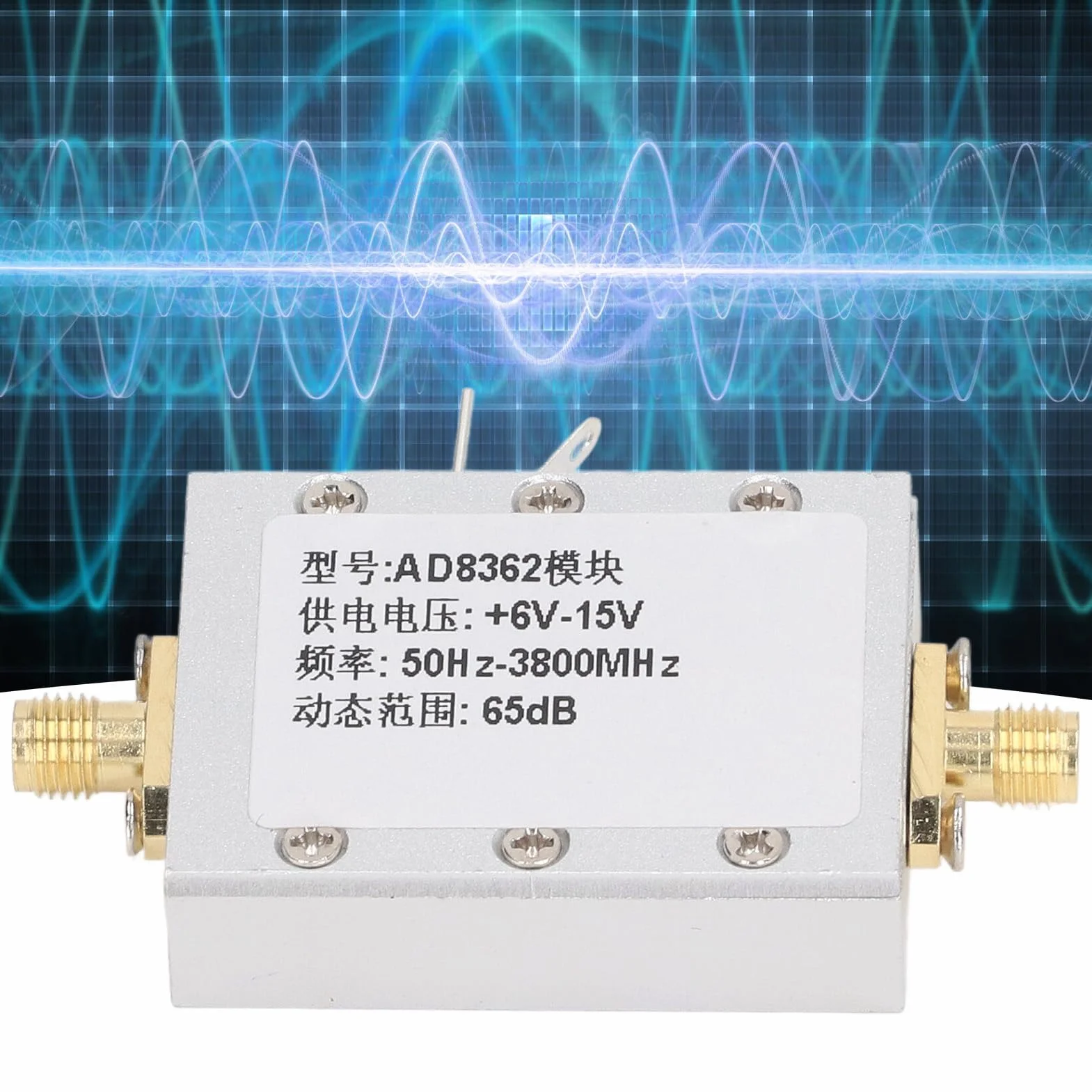 Digitaler HF Leistungsmesser Breitband Messbereich -60 dBm bis 0 dBm für 50 Hz bis 2.7 GHz