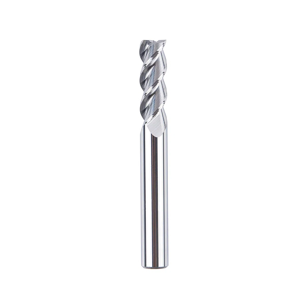 SpeTool VHM 3 Flöten Alufräser CNC Fräser mit 6 mm Schneiddurchmesser x 18 mm Schnittlänge, 6 mm Schaft Schaftfräser für Aluminium und Kunststoff