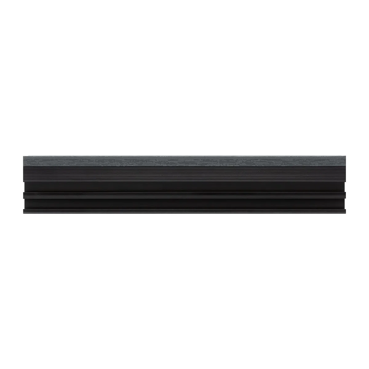 DIWARO. Rollladen Führungsschiene 4047 aus Kunststoff | Basaltgau (ähnlich RAL7012) | für Maxi Rollladenprofile (Farbe Basaltgrau | Profil 4047 | Länge 2000mm)
