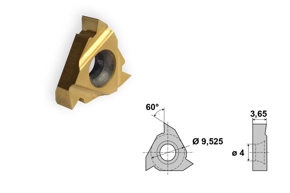 PAULIMOT Bohrstange für Innengewinde 12 mm SIR0012M16