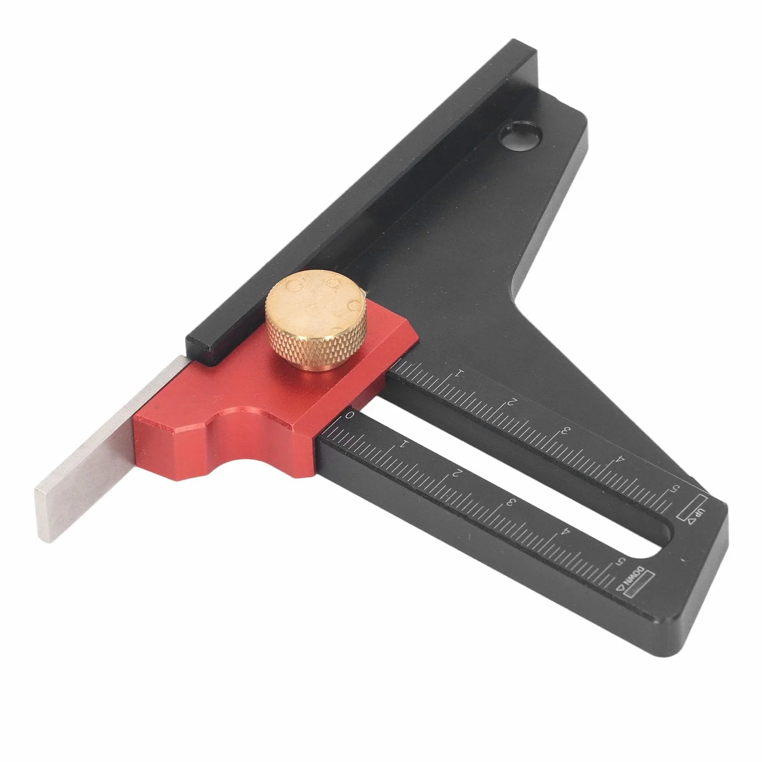 Höhenmesser, Höhenöffnung, Messschieber, Tragbares Höhenstadiometer, Aluminiumlegierung, Holzbearbeitung, Sägetisch, Höhenmesser, Tiefenmesslineal
