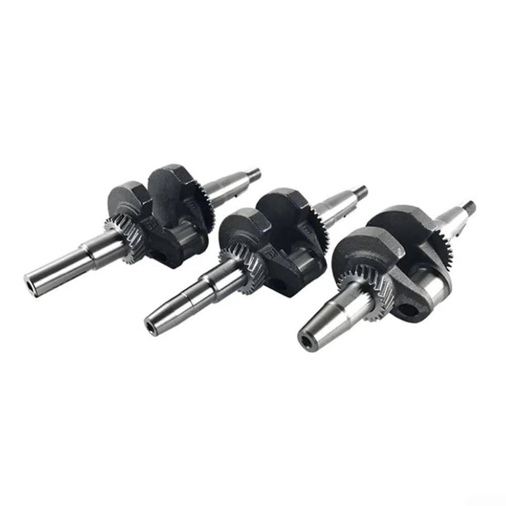 Kurbelwelle für 2KW 5KW Benzin Generatoren Kompatibel mit Motormodellen 168F 188F 192F Metallkonstruktion für Zuverlässigkeit und langfristigen Einsatz (168F 23mm)