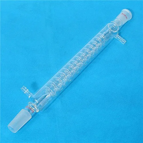 EsportsMJJ 24/40 Jionts Glass Graham Kondensator Labor Chemie Spule Kondensator