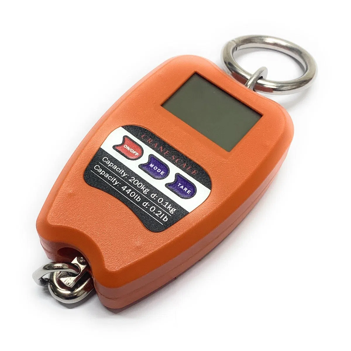 Tempo DI SALDI Professionelle Digitalwaage für Industrie, Haken Dynamometer, max. 200 kg, SONSTIGES