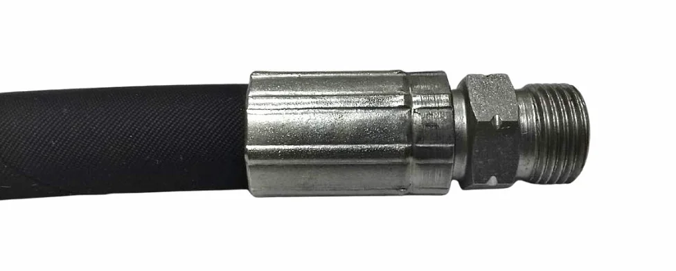 Hydraulikschlauch 15l 1400mm 2SN DN12 | M22x1.5 | CEL - CEL | 275bar | Konfigurieren Sie Ihren Hydraulikschlauch