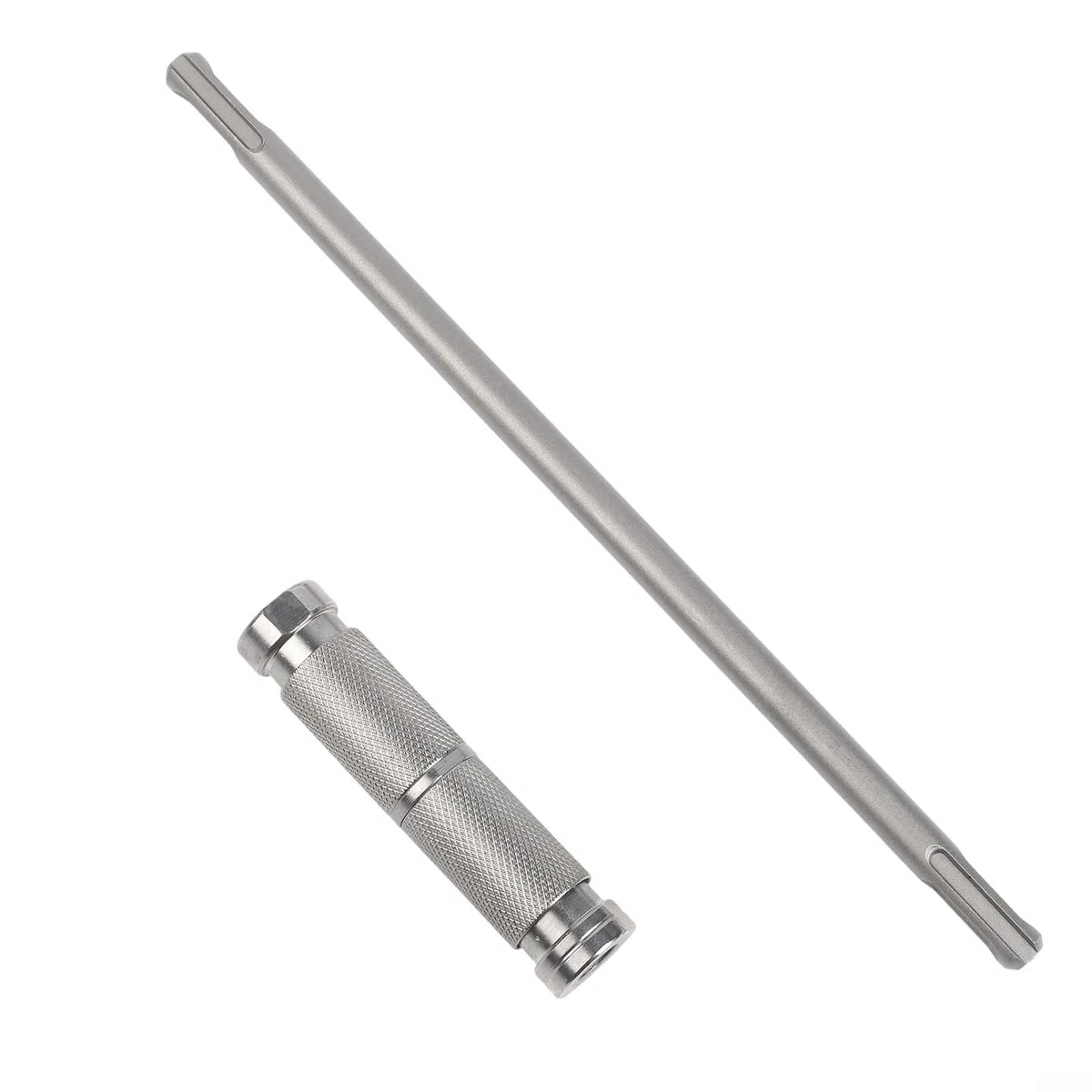 SDS-Plus-Verlängerungsstange, 26 cm, mit Schnellwechseladapter für Bohrhammer, entwickelt für schnelle Werkzeugverriegelung und Kompatibilität mit verschiedenen Bohrer-Rundschäften