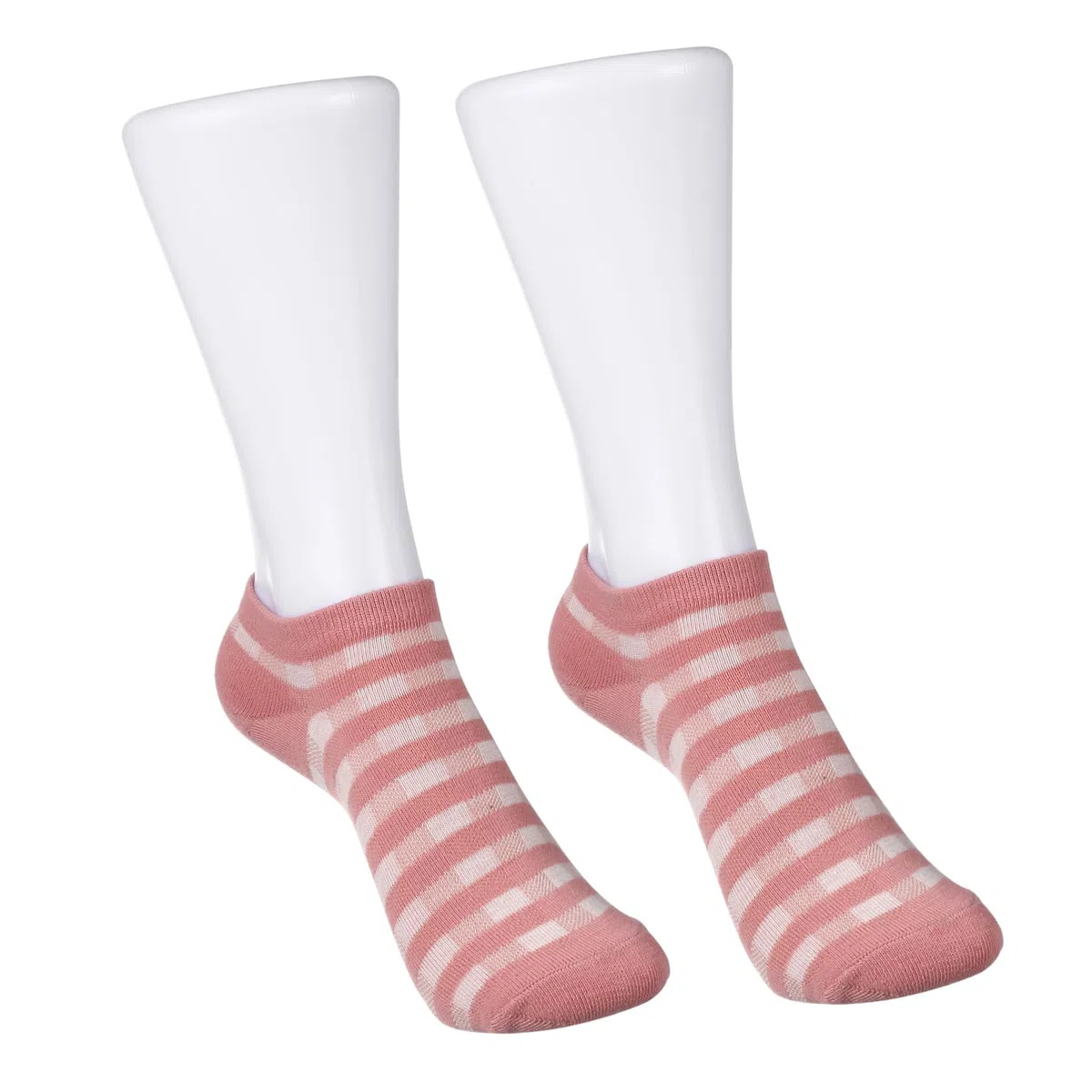 2 Stück Weiße Fake Feet aus Pp Kunststoff für Damen Kurze Socken Display Praktische Fußpuppe zum Präsentieren von Socken und Schuhen im Zuhause oder Geschäft