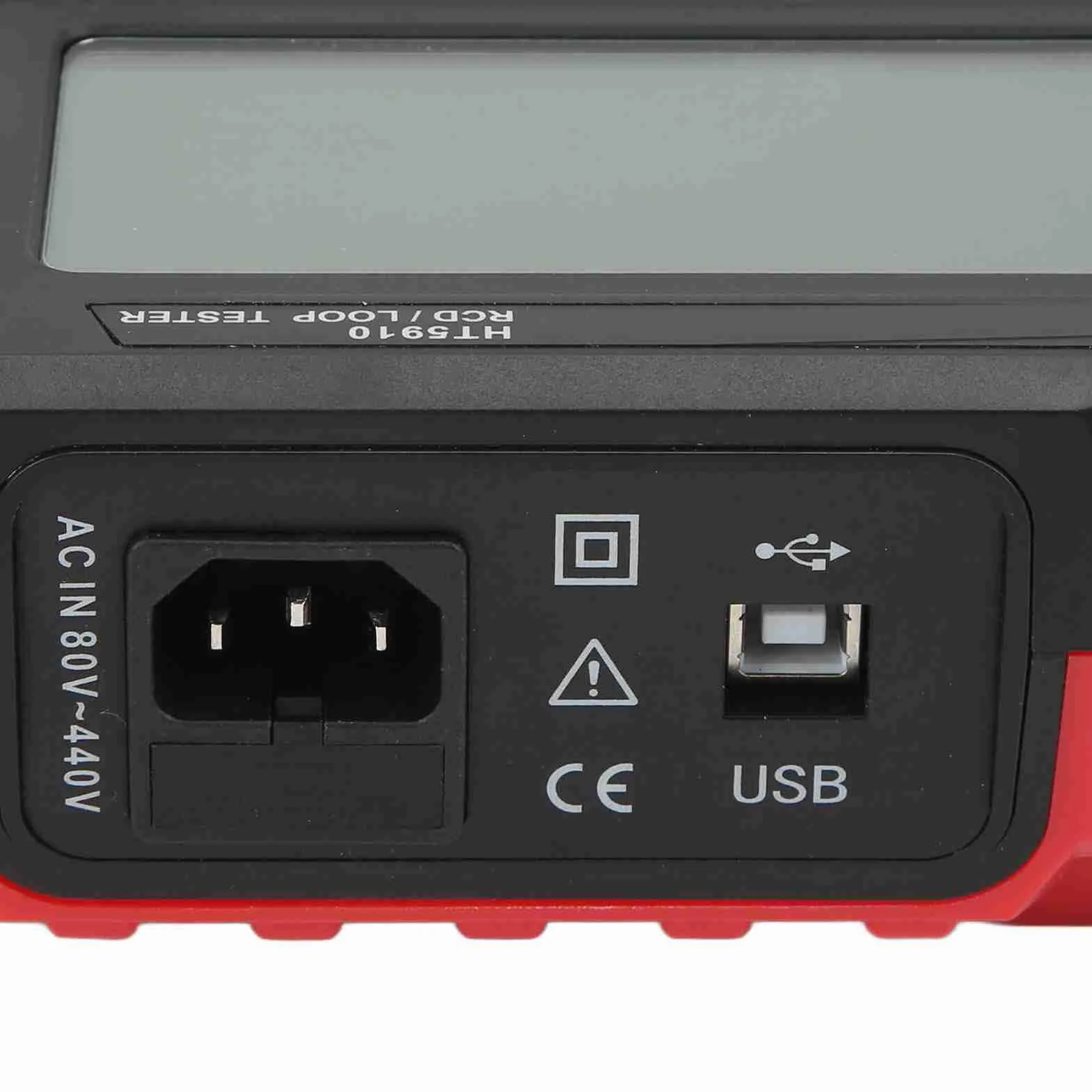 Eujgoov Digitales Isolationsprüfgerät RCD Tester Automatisches Schleifenimpedanzmessgerät für Elektroinstallationen