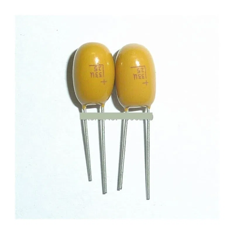 50 stücke Tantal kondensator 33uF 25V 336 25V33uF DIP Radial Capacitance Meters