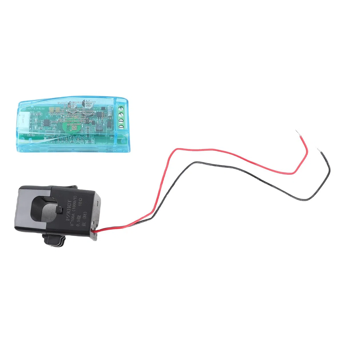 Kommunikationsmodul, Spannung, Strom, Leistungsfrequenz, Energiemonitor, Kommunikationsmodul Pzem-004t mit PC-Gehäuse, Software, gegenseitige Induktivität (100 A + CT)