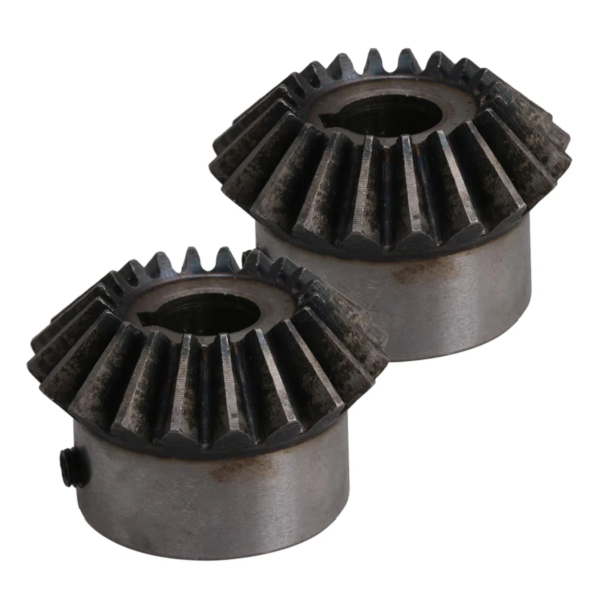 1,2 cm Lochdurchmesser, 2 Module, 20 Zähne, Kegelzahnrad, 2 Stück