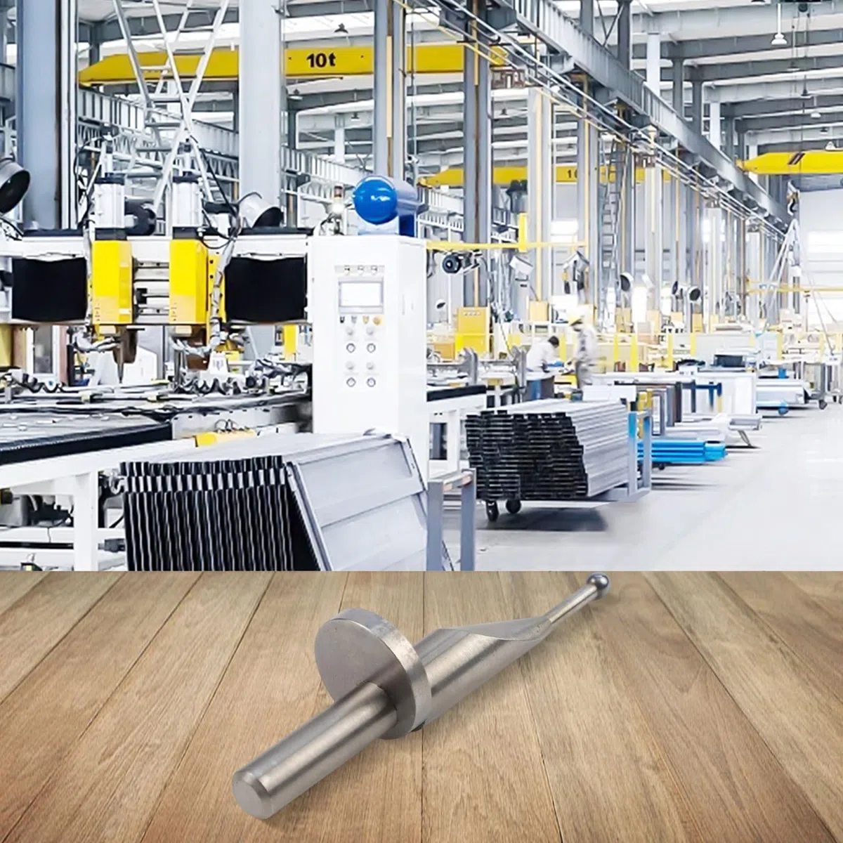 3 mm Hartmetall-Kugelspitzen-Sondeneinsatz, für Höhenmessgeräte 6 mm Schaft, 55 mm Länge, Teil 00760230 00760061