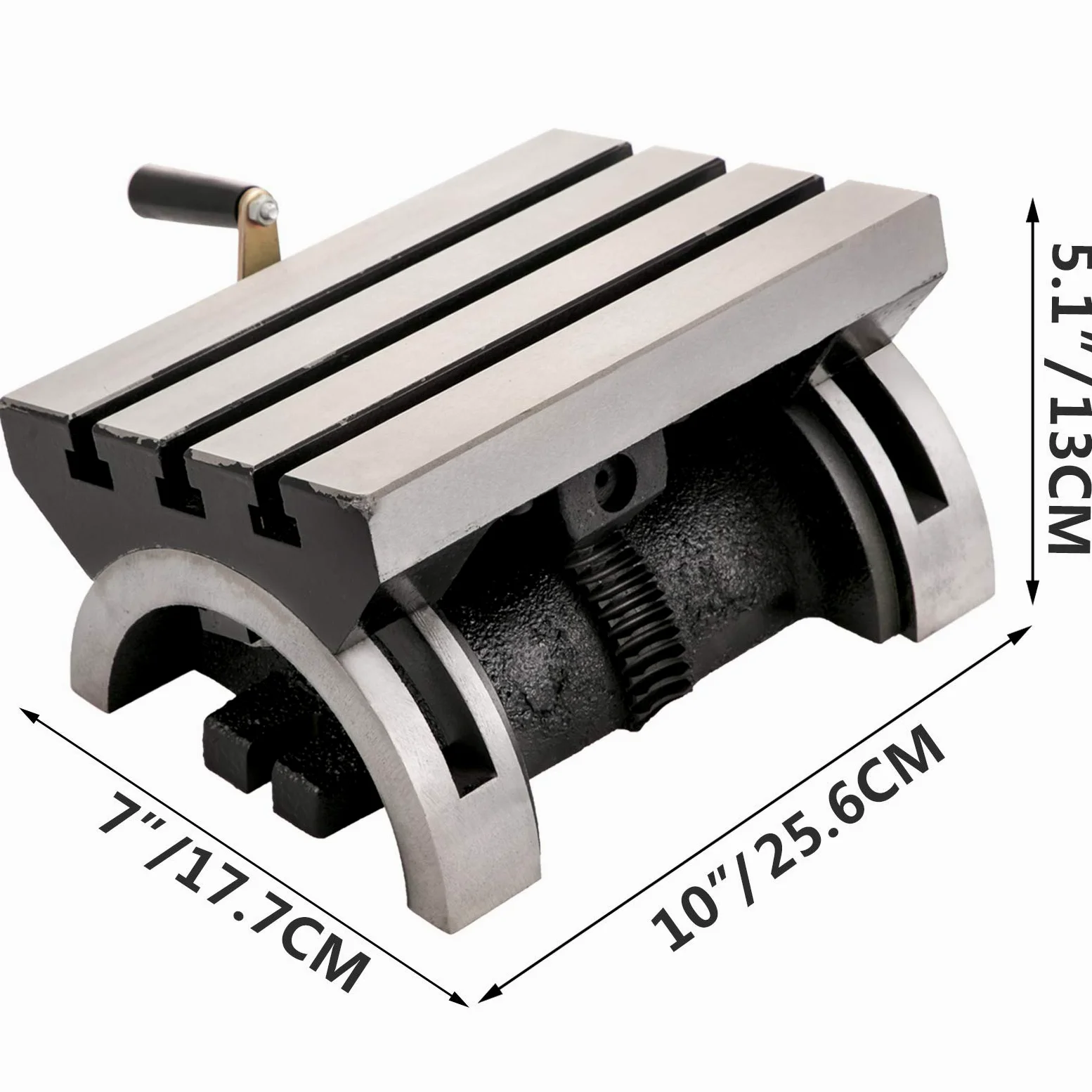 VEVOR Verstellbarer Winkel für Fräsmaschine und Bohrmaschine, schwenkbar, 250 x 180 x 133 mm