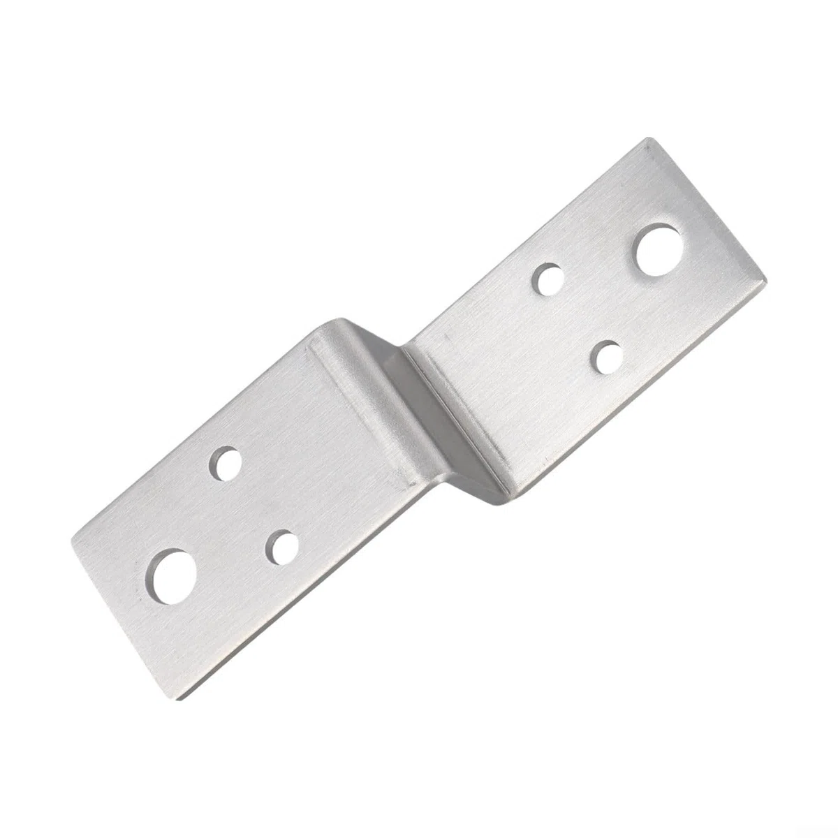 Zilimontt Robuster Z-Eckverbinder aus Metall, Winkeleisen, Z-Typ-Winkel zum Verbinden und Verstärken, Möbelwinkel, Gebäudewinkel flach (30 mm)