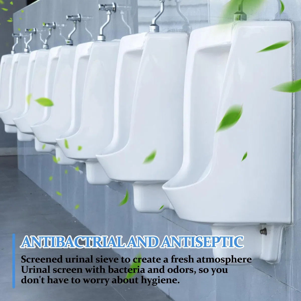 Urinalsieb, 16 Stück Urinalsieb Mit Duft (Ozean), Frischewirkung Pissoirsieb, Desodorierungsmittel Für Urinalsiebe, Urinal Einleger Matte, Pissoirsieb Spritzschutz Für Alle Gewerblichen Orte Wohnungen