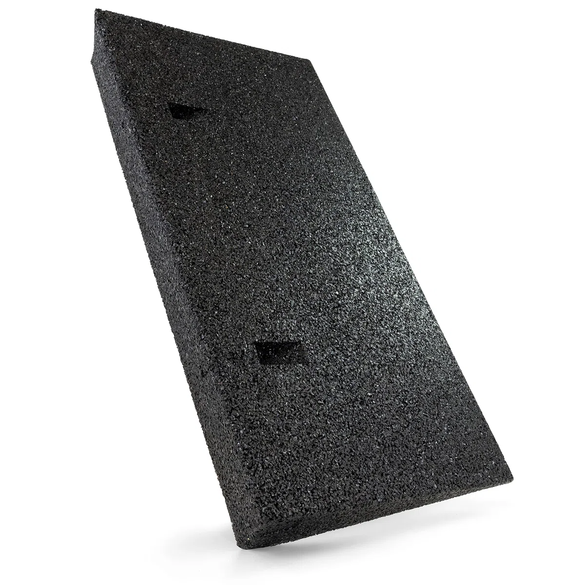 Bordsteinrampe 500x250x70 Bordstein Auffahrrampe aus Gummigranulat