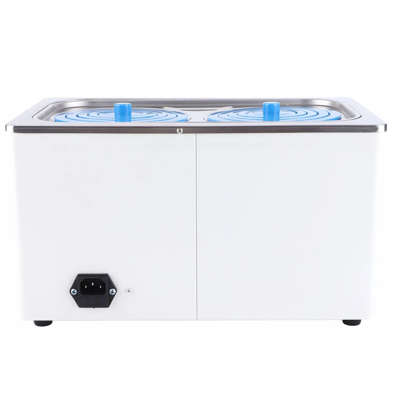 Digitale Wasserbadheizung, 7 L Digitale Labor-Thermostat-Wasserbäder mit Wählbaren Öffnungen, 600 W Heizwasserbad mit Konstanter Temperatur, Wasserbäder (EU-Stecker 220 V)