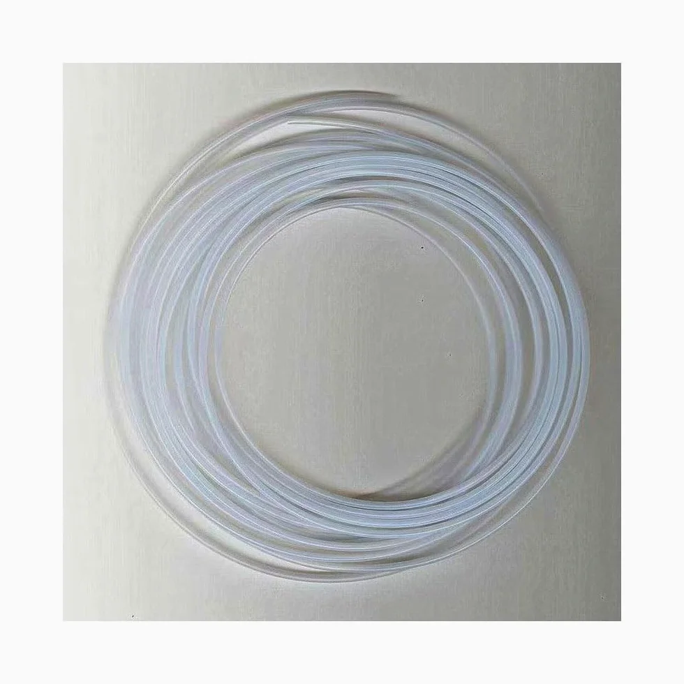 PTFE Rohr 0,3mm-5mm Innendurchmesser, Nicht-Haft Chemikalienfest Schlauch, Korrosionsfest für Labor & Maschinenanwendungen, 5M Länge(ID 1xOD 1.6mm)