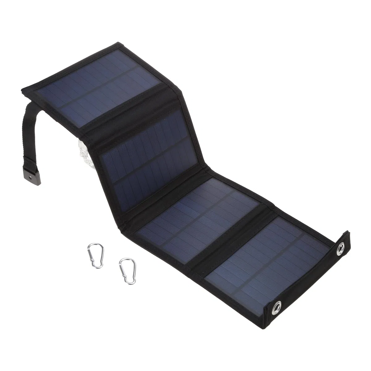 Faltbare USB-Solarmodulzelle, 100 W, tragbar, zusammenklappbar, für den Außenbereich