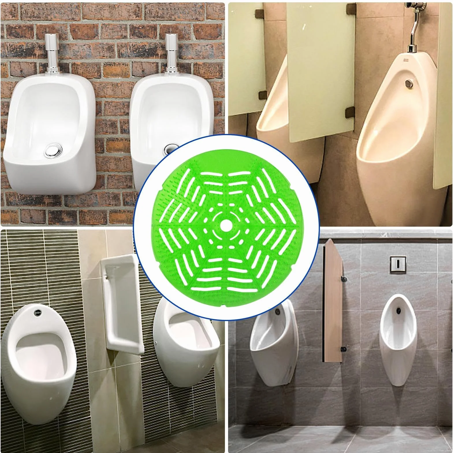 Urinal-Pads für Herrenzimmer, Urinal-Desodorierungsmatten | Urinalmatten filtern Geruchskontrolle - 10X Geruchserfrischer, Toilettenreiniger, Urinal-Fleckenentferner, reduziert Urinkuchen