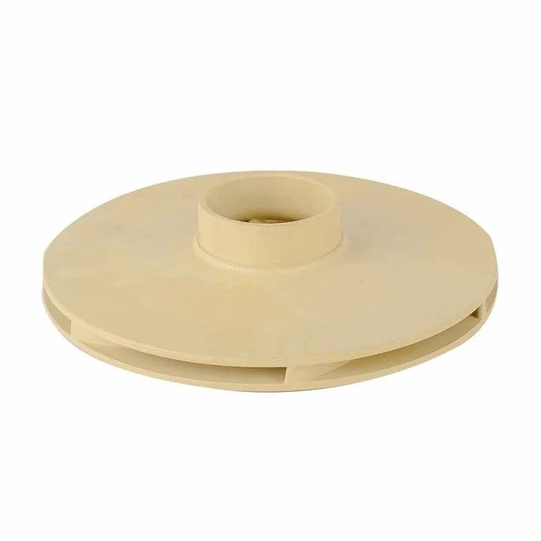 Wasserpumpenlaufrad, Kunststoff, PPO, selbstansaugende Zentrifugaldruckpumpe, Edelstahlpumpe, mechanische Reparaturteile (125 x 10 mm)