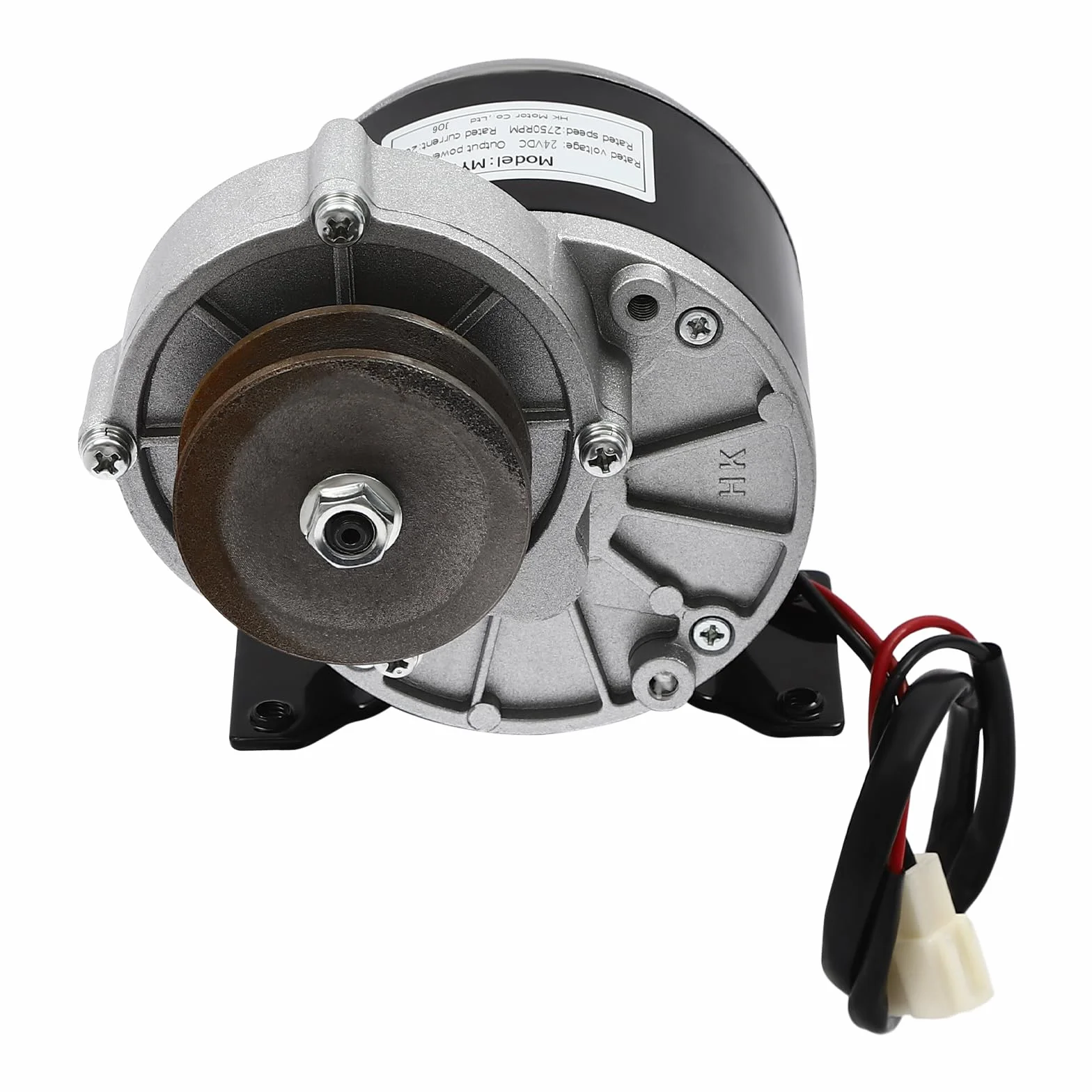 Untersetzungs-Elektromotor Getriebemotor Elektromotor Geschwindigkeitsreduzierung Motor DC-Motor-Untersetzungsgetriebe 12V/24V/36V DC 250W für Go-Kart Roller und E-Bikes (24V)