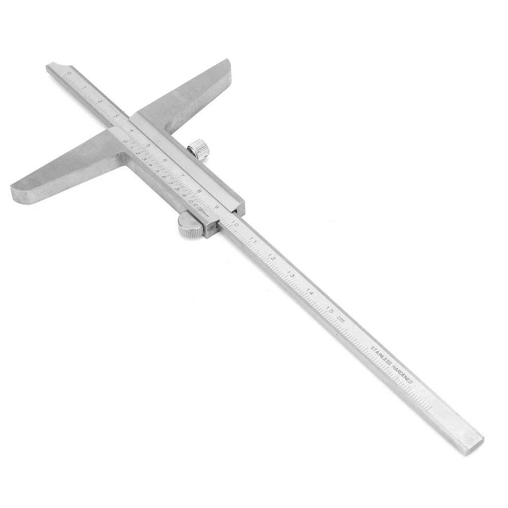 Tiefenmessgerät aus Edelstahl für verschiedene Arten von Maschinenprozessen (0 – 150 mm)