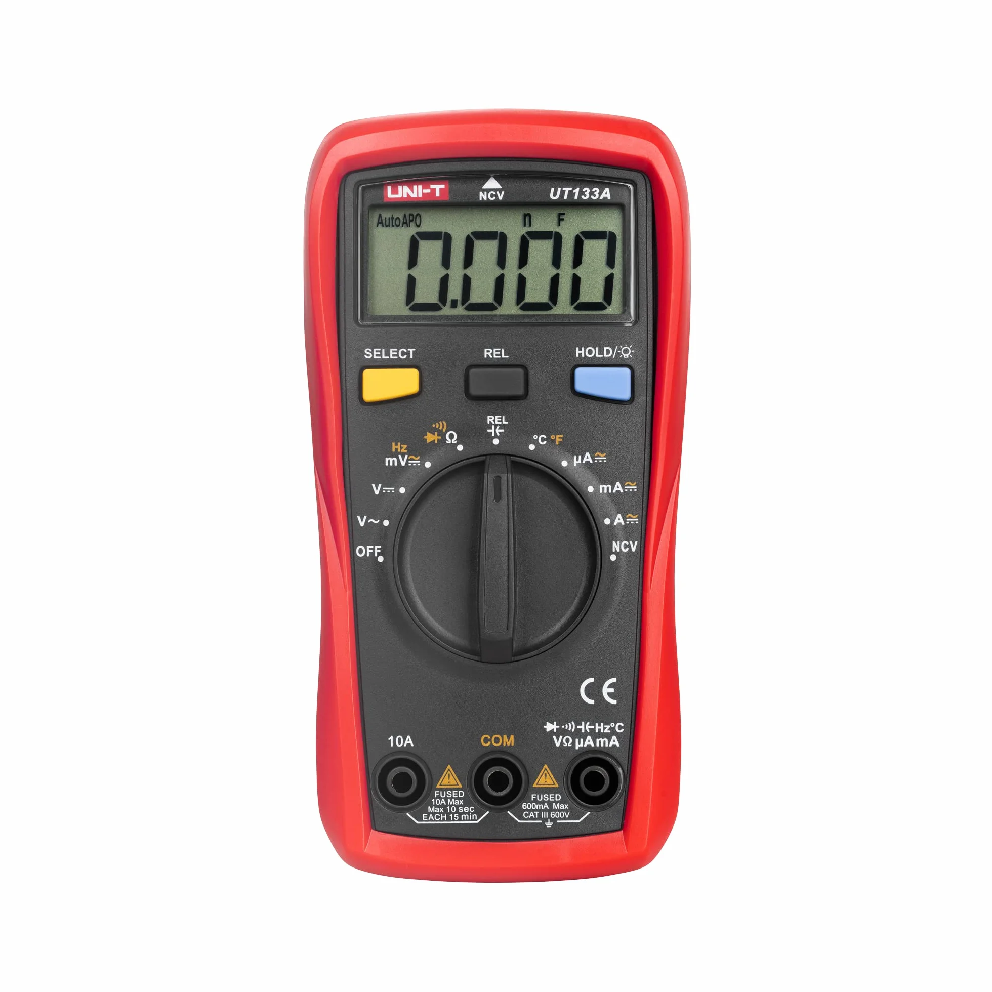 UNI-T Universalmessgerät Uni-T UT133A / MIE0435 / NCV/LCD-Bildschirm