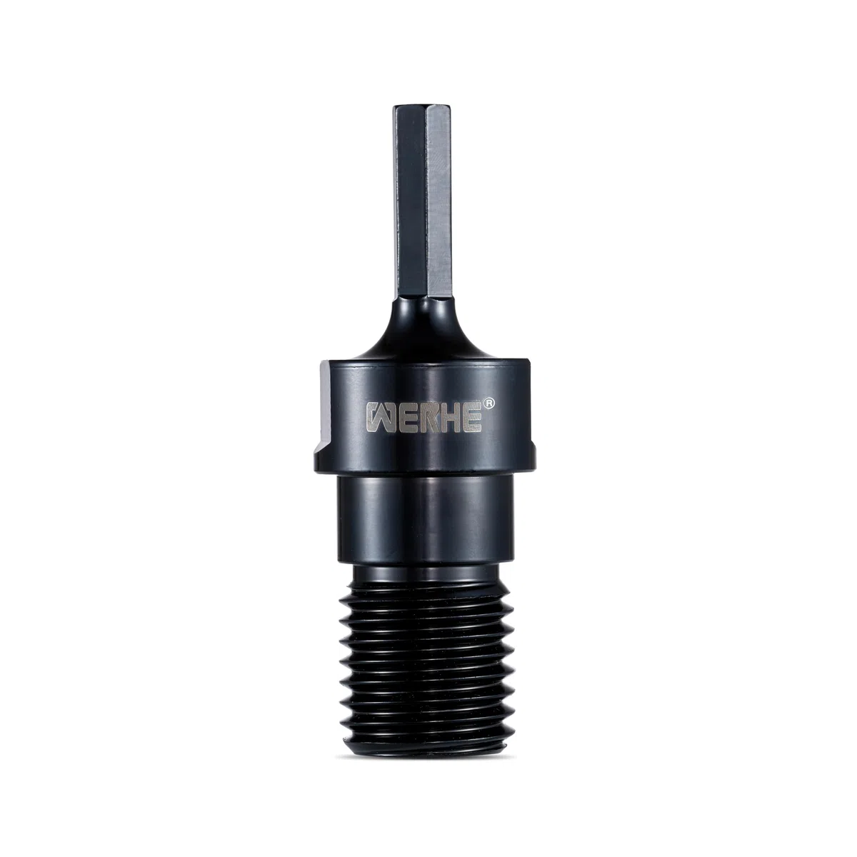 WERHE Adapter für Diamantbohrkrone – 1 1/4" UNC auf HEX – Robuster Stahl für Akkuschrauber und Bohrmaschinen – Mit 1/2" BSPP Innengewinde