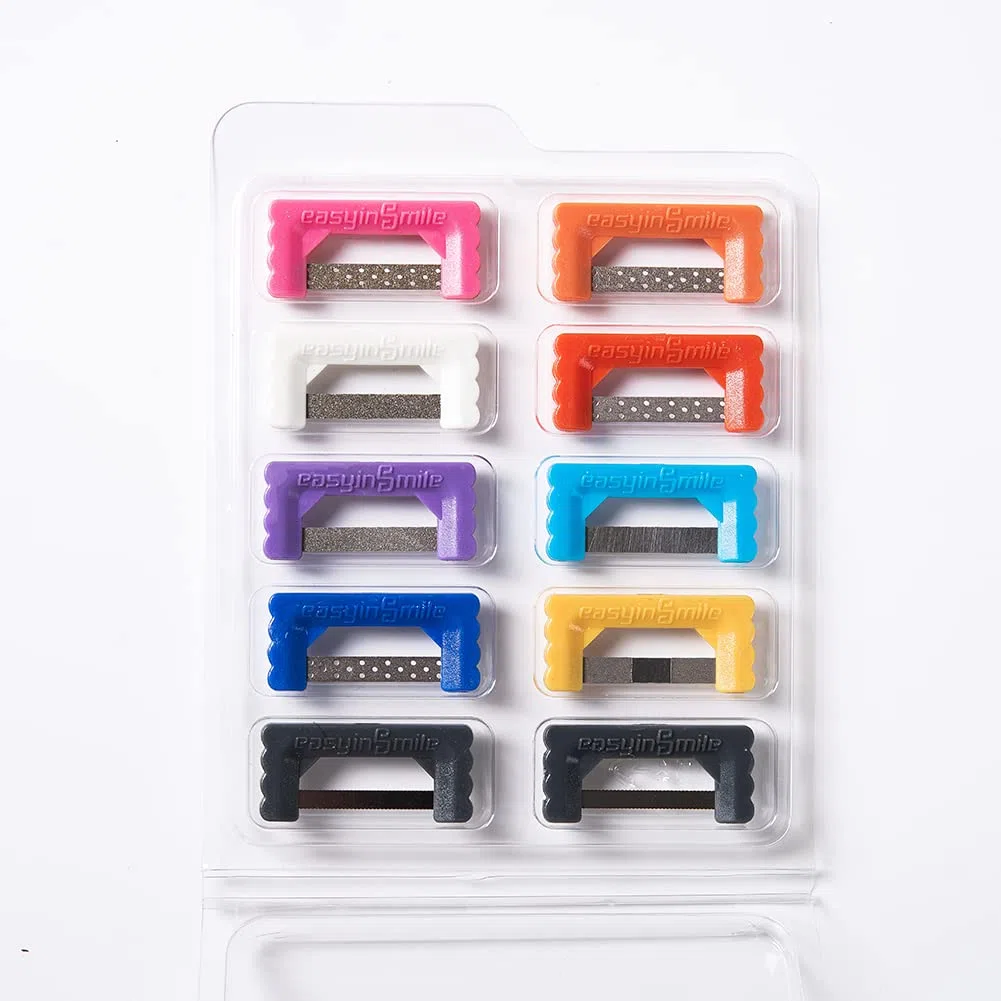 Dental Polierstreifen 10PCS Kieferorthopädische Interproximale Schmelzreduktion Kits (Professionelle Kits)