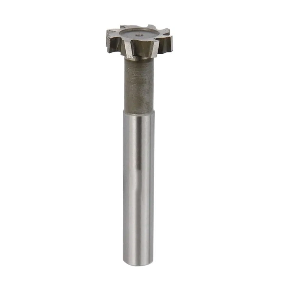 1 Stück CNC-T-Nutfräser, Schaftfräser aus Schnellarbeitsstahl, Schlitzfräser for Fräsen von Metall, Durchmesser 8 10 12 14(12x3x8x60mm)