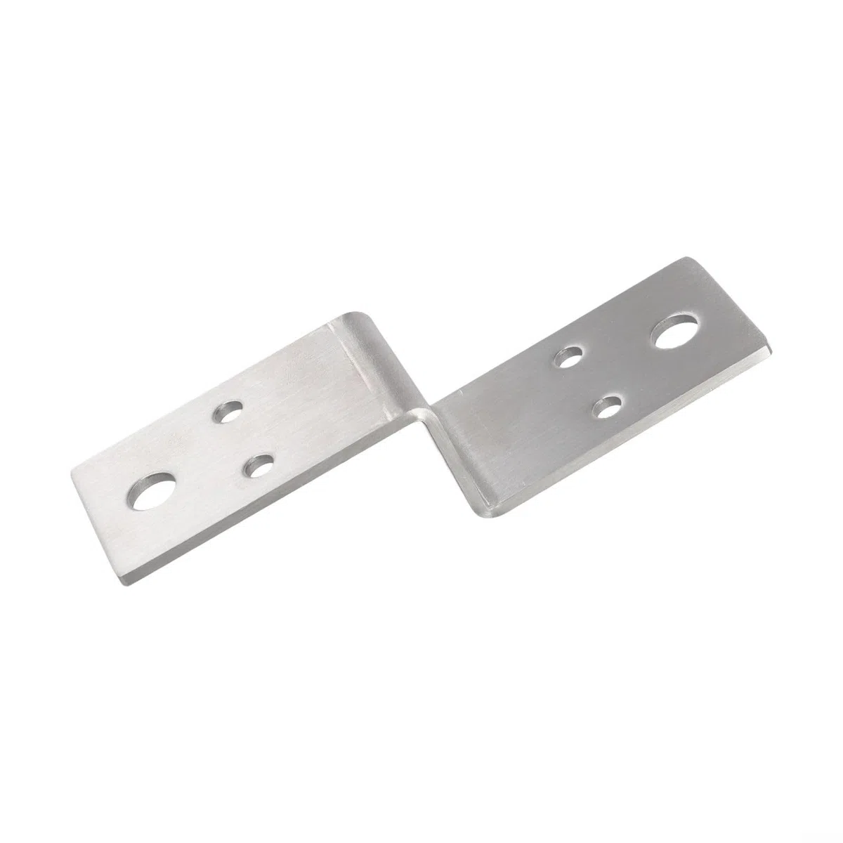 Zilimontt Robuster Z-Eckverbinder aus Metall, Winkeleisen, Z-Typ-Winkel zum Verbinden und Verstärken, Möbelwinkel, Gebäudewinkel flach (30 mm)